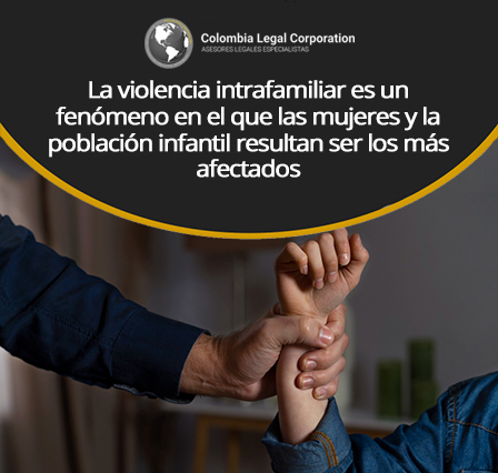 Mano de Hombre y Nio en Violencia Intrafamiliar en el Sistema Penal Colombiano